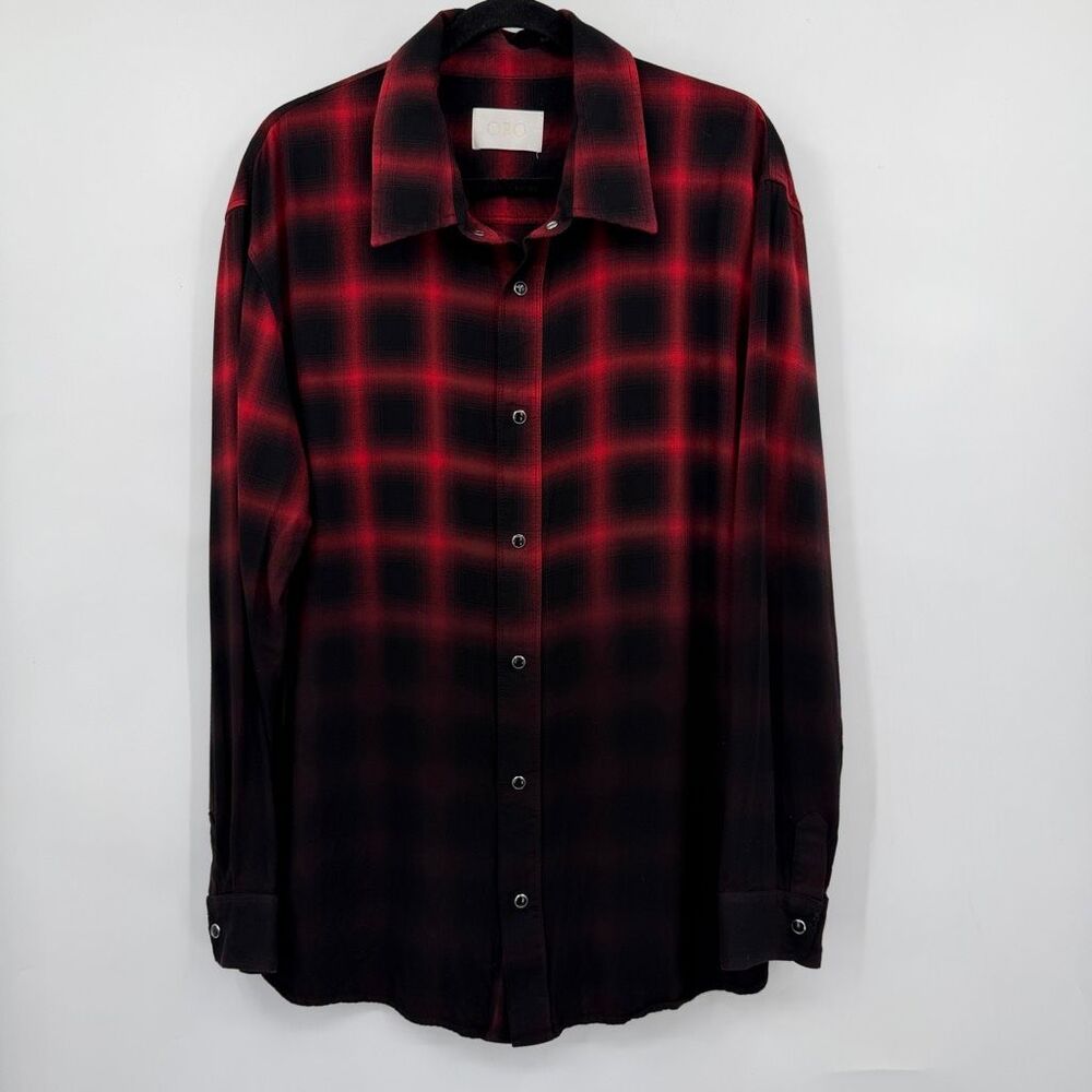ORO Los Angeles THE RION PLAID SHIRT